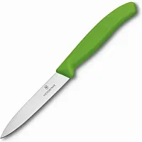 Нож Victorinox Кухонный Swiss Classic 100 мм зелёный